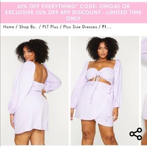 PLT Plus Ruched Cutout Bodycon Dress!